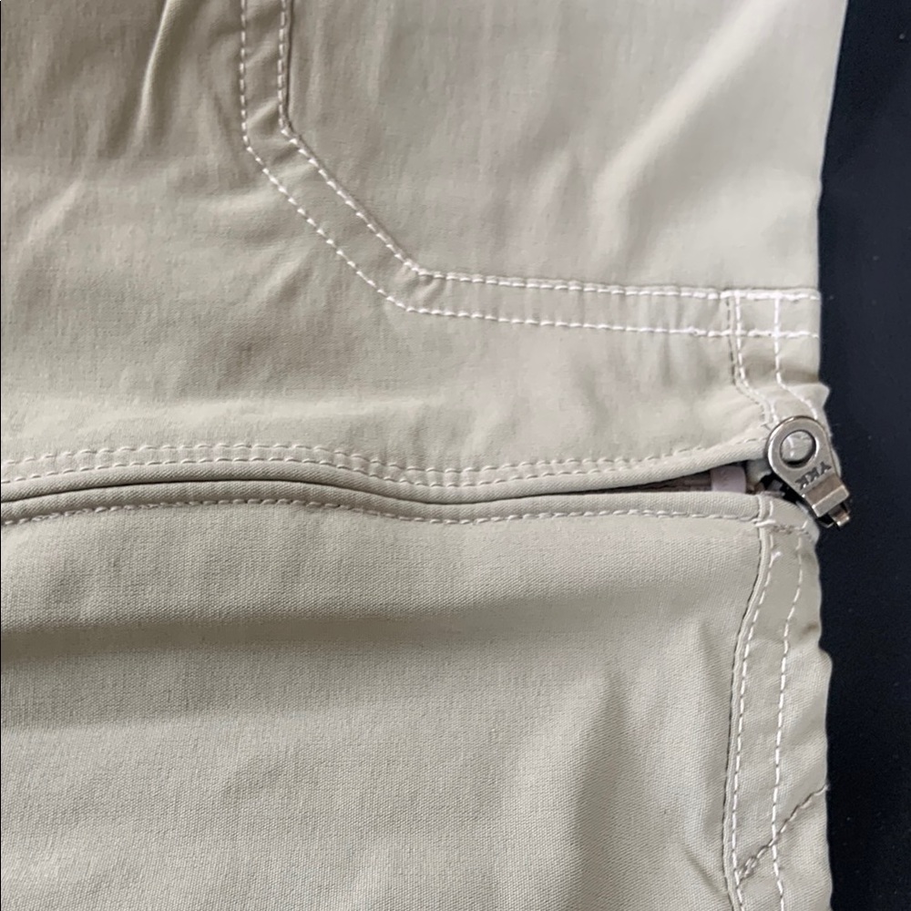 KÜHL Convertible Hiking Cargo Pants Zip Off Trail Travel Outdoor Tan Women’s 12 - Picture 5 of 15